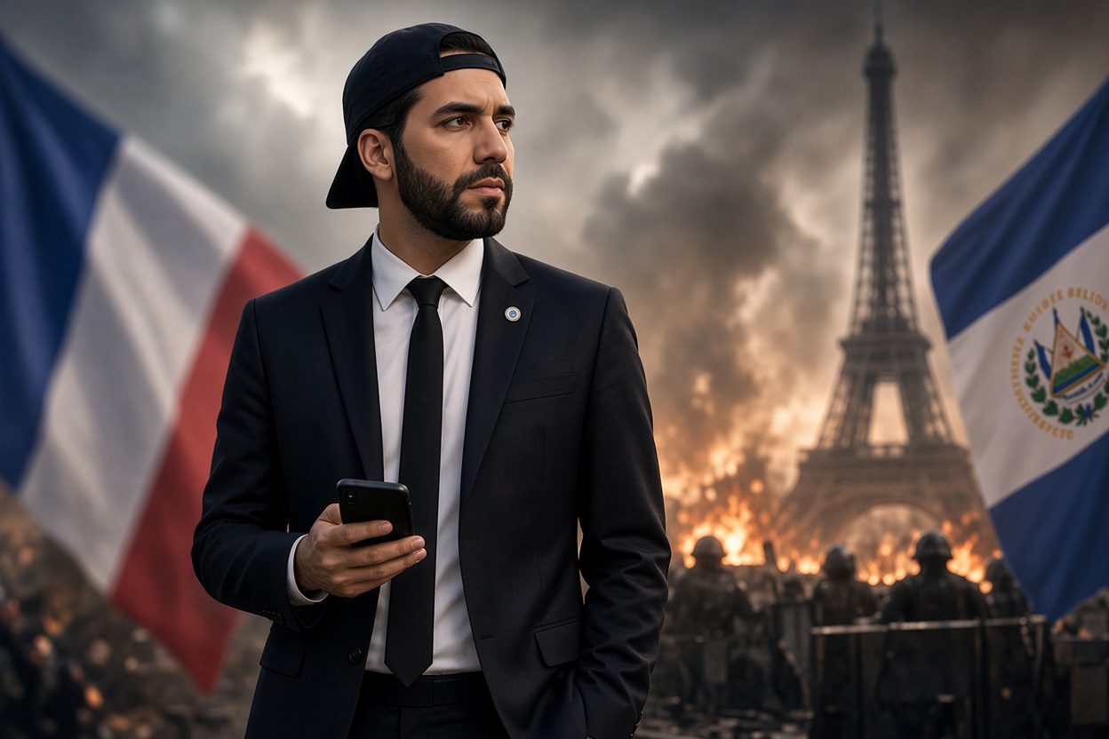 17 octobre : Nayib Bukele déclare sa flamme à la France