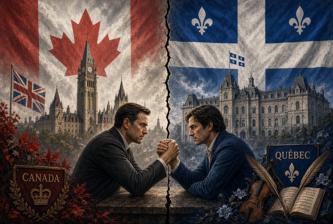 Canada contre Québec : Paul Saint-Pierre Plamondon prête serment sans le roi